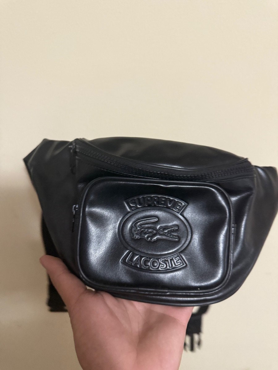 Supreme LACOSTE Waist Bag Black 【公式通販】
