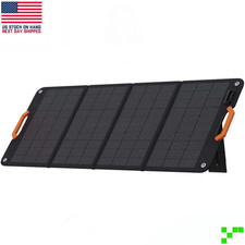 200W Portable Folding Solar Panel Monocrystalline Outdoor Camping RV Power