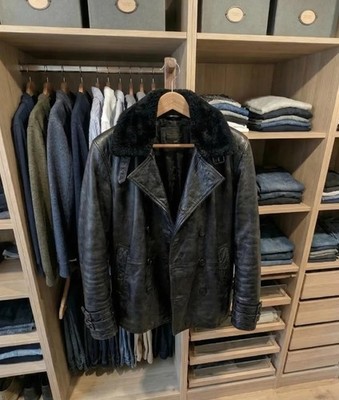 Vintage Leon S Kennedy Requiem RE9 Coat Style Black Real Leather Jacket S M L XL
