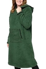 G by Giuliana Women's Sherpa Pullover Lounger Evergreen
