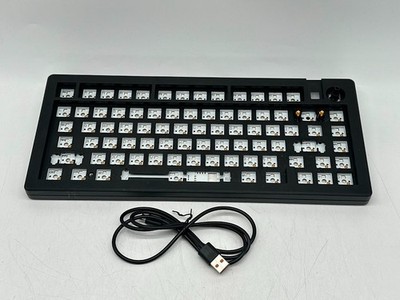 Glorious GMMK 3 75% Barebones RGB Wired Gaming Keyboard - Black