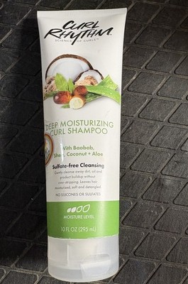 Curl Rhythm Deep Moisturizing Curl Shampoo With Baobab Shea Coconut+Aloe 10 Floz