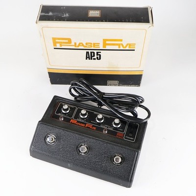 Roland AP-5 Phase Five Phaser Guitar Effect Pedal Used with Box & Manual