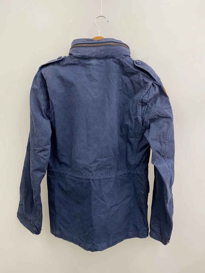 FREE CITY Military Jacket, Size 1, Cotton, NVY, Solid Color, 700036-374 - Image 2 of 4