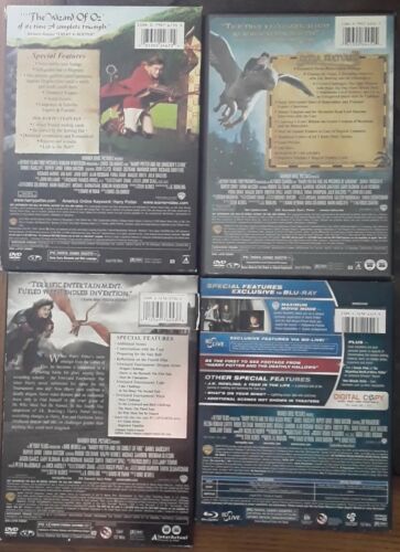 Harry Potter Blu-ray DVD Lot x4 Half Blood Goblet Azkaban Sorcerers Stone EX - Picture 2 of 7