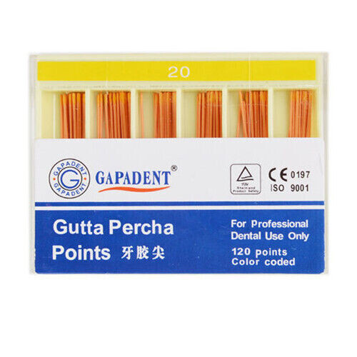 Dental Endo Root Canal Absorbent Paper Point/Gutta Percha Point Taper 0.02-0.06 - Picture 10 of 30