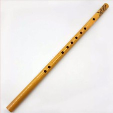 Vertical Flute High Quality Gift 44cm Long 9 Holes Professional Bamboo Flute