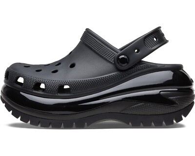 Crocs Classic Mega Crush Clog Black - LIMITED EDITION | eBay Crocs Classic Mega Crush Clog Black - LIMITED EDITION | eBay