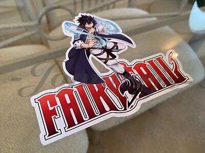 Fairy Tail Anime Gray Fullbuster Sticker Vinyl Sign Custom Mage Guild Ebay