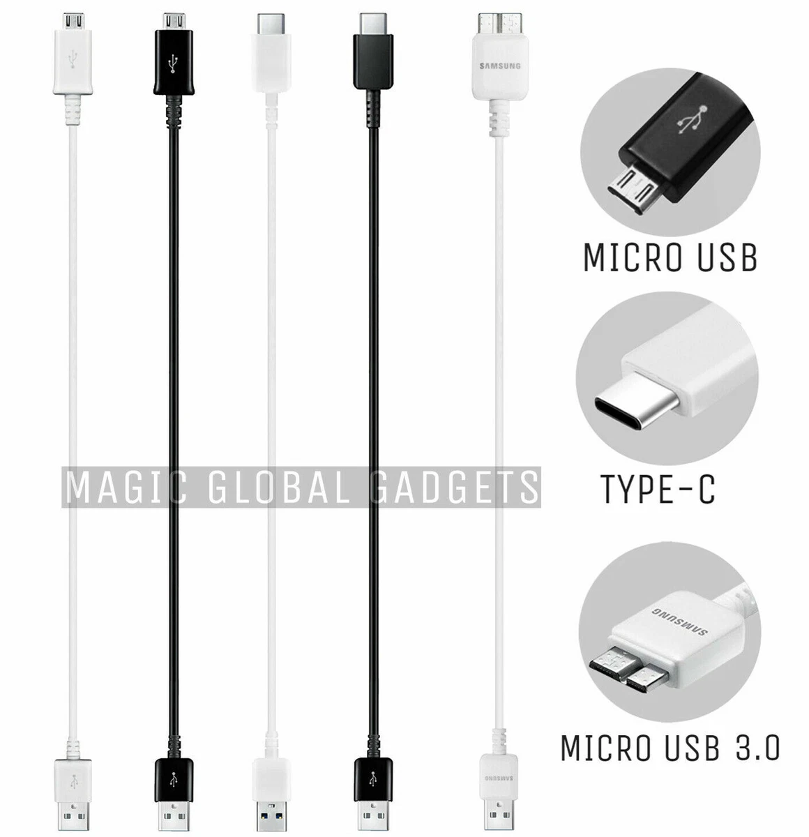 GENUINE SAMSUNG GALAXY S6 S7 S8 S9 S10 J3 FAST QUICK CHARGER USB CABLE