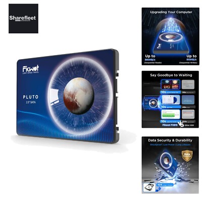 Fikwot 2.5 Inch SATA III Internal Solid State Drive - 6Gb/s 3D NAND Internal SS...