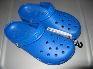 bright cobalt crocs