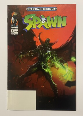 SPAWN #1 (FCBD). MAI 2019. BILD. Sehr guter Zustand/nm. KOSTENLOSER COMICBUCH TAG NACHDRUCK VON SPAWN #1