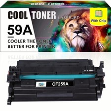 Black Toner Cartridge Fits for HP 59A CF259A With Chip LaserJe Pro M404dn M404n