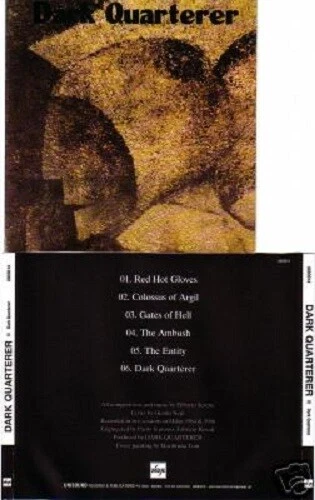 UNISOUND DARK QUARTERER- same CD epic metal classic ala MANILLA ROAD/CIRITH UNGOL/WARLORD