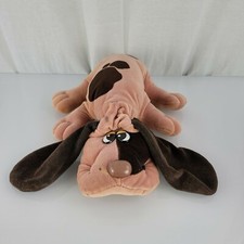 Vintage Pound Puppies Brown Tan Spotted Plush - Tonka 1985 18"