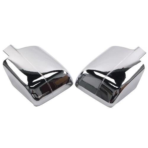 For Ford F-150 F150 2004-2008 2X Adhesive Chrome Full Rearview Mirror Cover Caps - Foto 5 di 8
