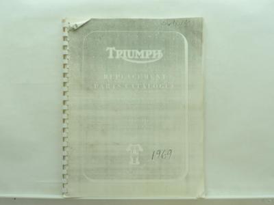 COPY Triumph Replacement Parts Catalog TR6R Tiger 650 TR6C Trophy T120R B1364