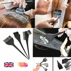 3PC Hair Dye Brush Set Colouring Bleach Tint Comb Kit Set Saloon Hairdressing UK