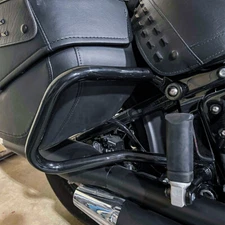 MOFUN Rear Saddlebag Guard Crash Bar Kit For Harley Heritage Classic (2018-2025)