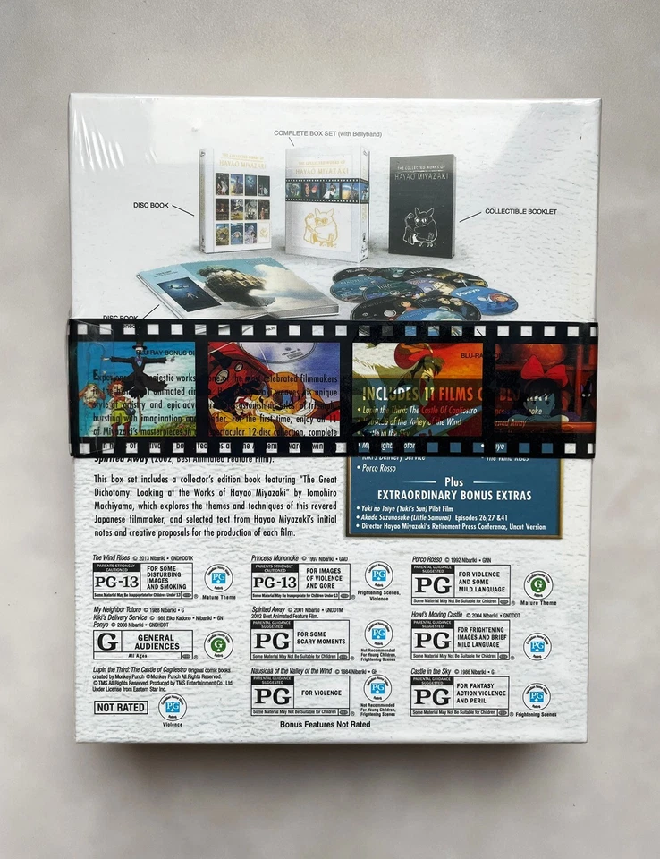The Collection Works of Hayao Miyazaki Blu-ray 12-Disc Set Studio Ghibli - Bild 2 von 4