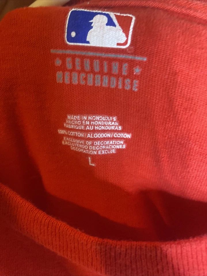 CAMISETA PHILLIES Playoffs 2010 talla L H2O Roy Halladay Cole Hamels Roy Oswalt Foto 3 de 3