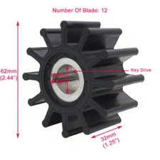 Water Pump Impeller Kit K75 K75B G30 G for Sherwood 09959K ONAN 132-0117 500103