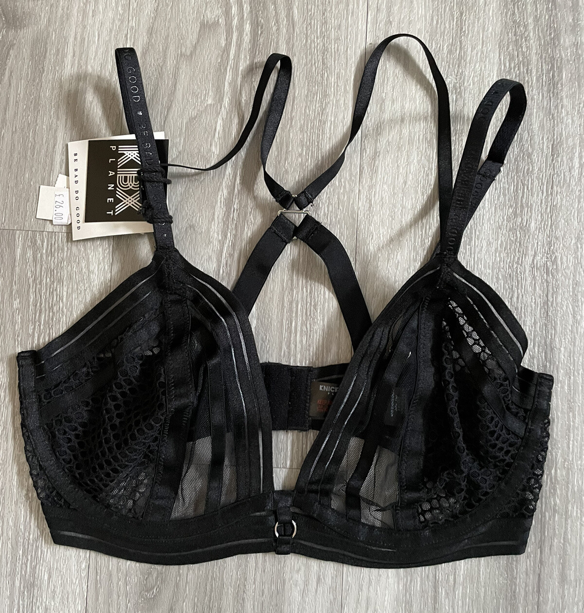 Ann Summers-KBM -Planet - The Admiral Non Pad Plunge Size 32A -New Tags RRP £30