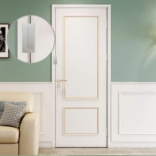 CCJH 3Pcs Steel Security Door Lock Sturdy Anti-Theft Door Lock Anti-Child Pinch