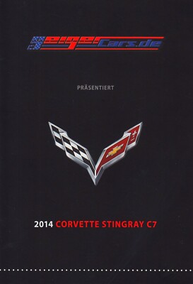 CHEVROLET CORVETTE STINGRAY C7 Geiger Tuning Prospekt Brochure 2014 38