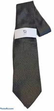 Apt.9 Mens Tie GREY NEW WITH TAGS MSRP 20.00 geometric 100 Silk NEW