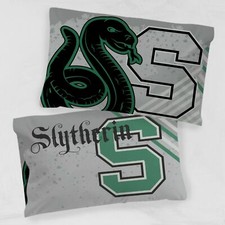 Harry Potter Slytherin Reversible Pillowcase by Jay Franco