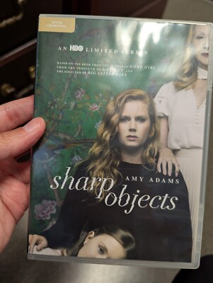 Sharp Objects DVD (2018) 2-Disc Amy Adams HBO Limited Series Crime Mystery