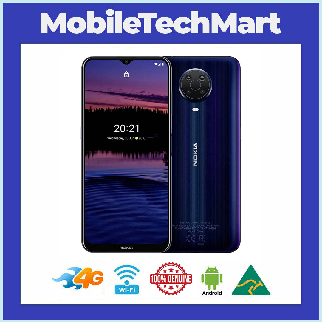 TELSTRA NOKIA G20 TA-1347◉4G◉4GX◉64GB/4GB◉WIFI HOTSPOT◉NFC