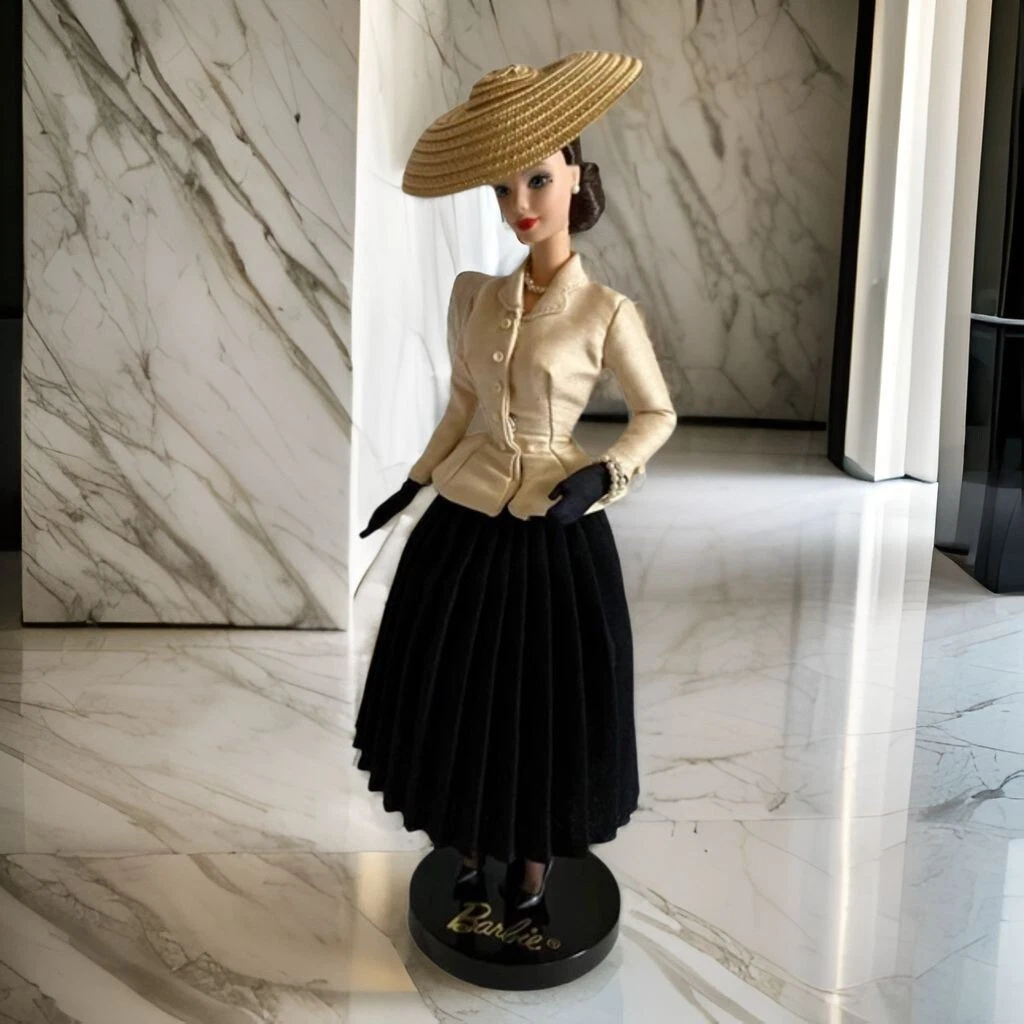 Poupée Barbie Christian Dior 50ème anniversaire New Look Fashion édition limitée neuve dans sa boîte