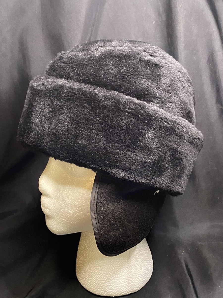 Vintage London Fog White Faux Fur Hat Size M Faux Fur White Vintage Hats for Women for sale | eBay main image 3