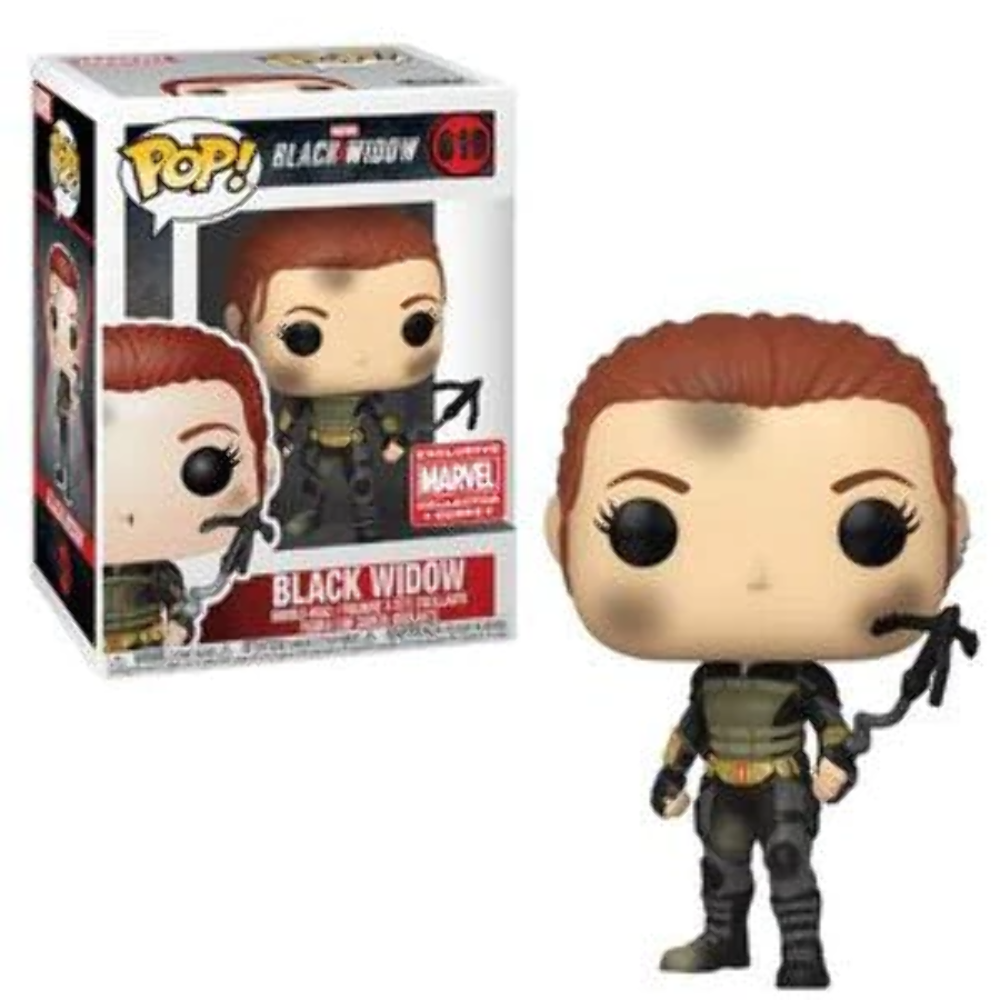 Funko POP! Marvel: Black Widow [Battle Damage](Collector Corps