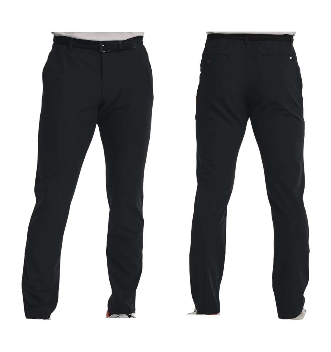 Under Armour Black Trousers Mens Drive Tapered Pants Sport