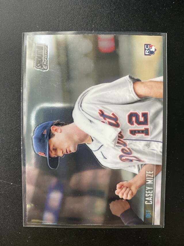 2021 Stadium Club Chrome #82 Casey Mize RC Tigers