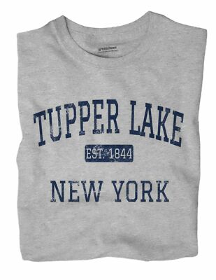Tupper Lake New York NY T-Shirt EST