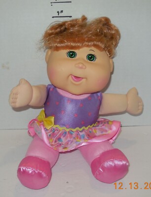 2017 W.C.T Cabbage Patch Doll Girl Blonde Green Eyes Xavier Roberts