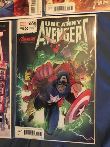 Uncanny Avengers #1-5 Full Set Fall Of X 1st Print High Grade Marvel Comics 2023 - Picture 6 of 6