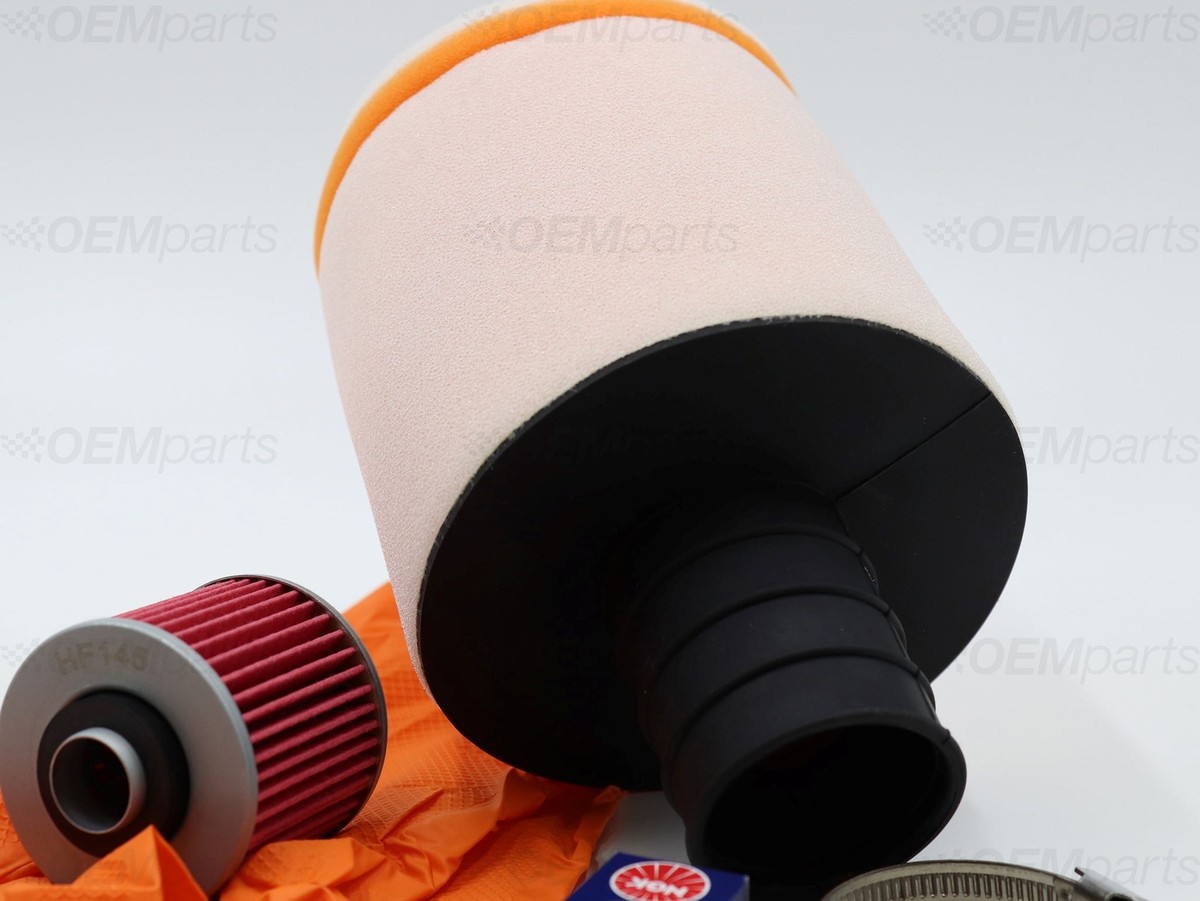 Air / Oil Filter, Iridium Spark Plug, Drain Plug YAMAHA XT