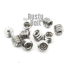 #6-32 x 1/8", Socket Set Screws Cup Point, A2 304 18-8, Stainless Steel