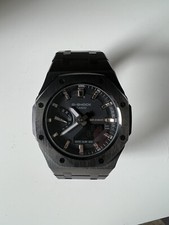 Image of Casio G shock GMA-S2100 “casioak” with black metal bracelet (and rubber strap)