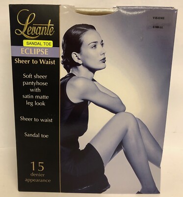 Levante Eclipse Sheer to Waist 15 Denier Sandal Toe