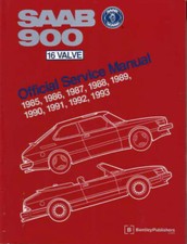 SAAB 900 SHOP MANUAL SERVICE REPAIR BENTLEY 16 VALVE TURBO 16V BOOK WORSHOP