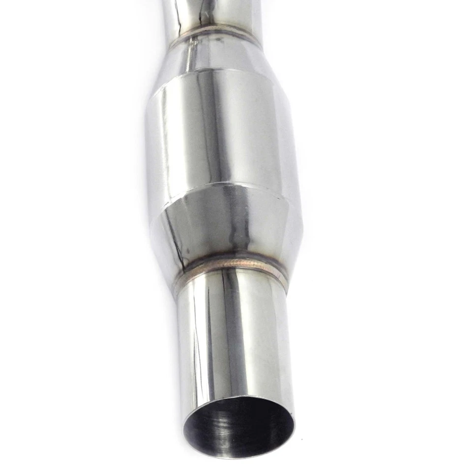 Acciaio Inox Tubo Turbina a Y Audi A3 8V VW Golf 7 2.0 TSI Gti Con 200 Celle Kat - Immagine 3 di 4