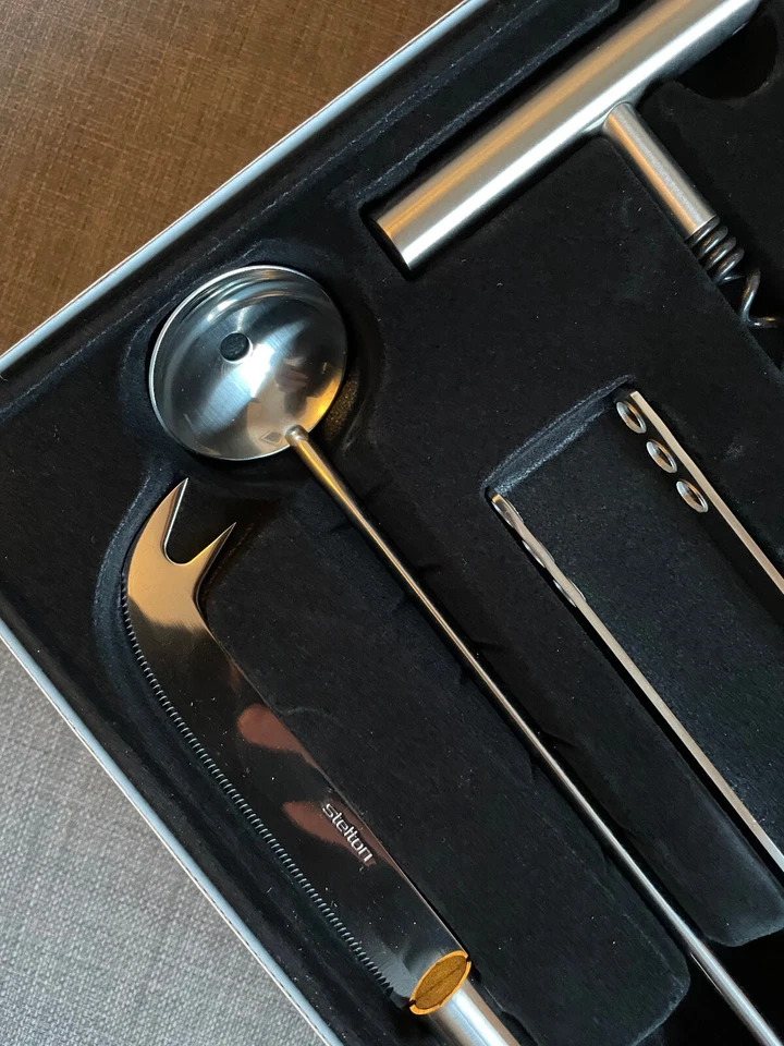 Stelton Cocktail Bar Set 6 pcs - Danish design by Arne Jacobsen & Peter Holmblad - Immagine 3 di 4