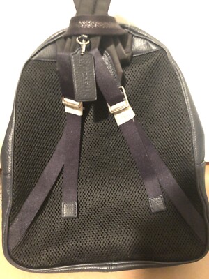COACH F76647 VALE MEDIUM CHARLIE LEATHER NYLON BACKPACK